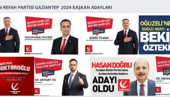 ŞÜKRÜ YILMAZ REFAH PARTİSİ 