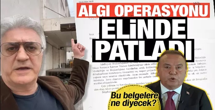 Algıları ellerinde patladı! Karadağlı'nın işaret ettiği o çürük bina belediyenin çıktı