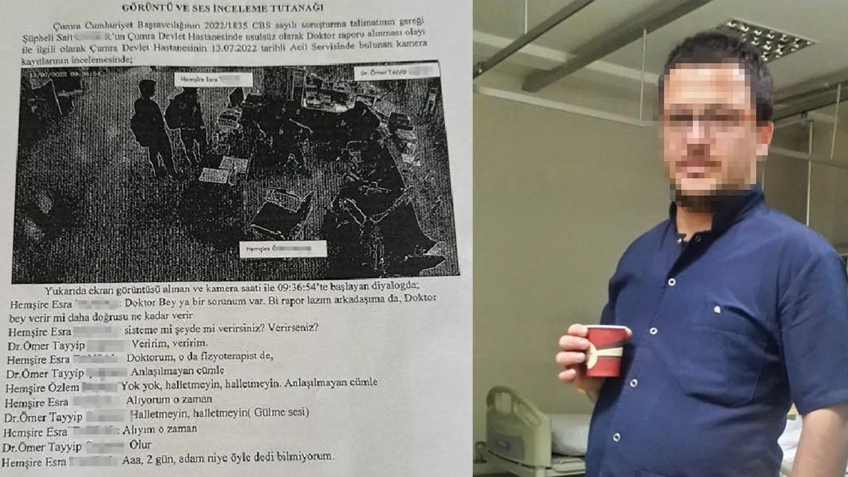 Fizyoterapist sahte rapor alıp tatile gitti: Hakkında istenen hapis cezasını duyunca şoka girdi!