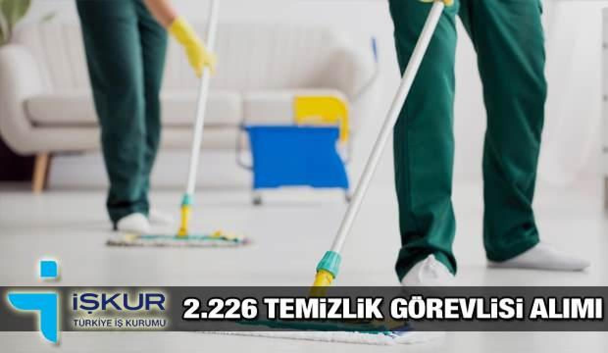İŞKUR üzerinden 2.226 temizlik görevlisi alımı başladı! İŞKUR iş ilanına nasıl başvuru yapılır?