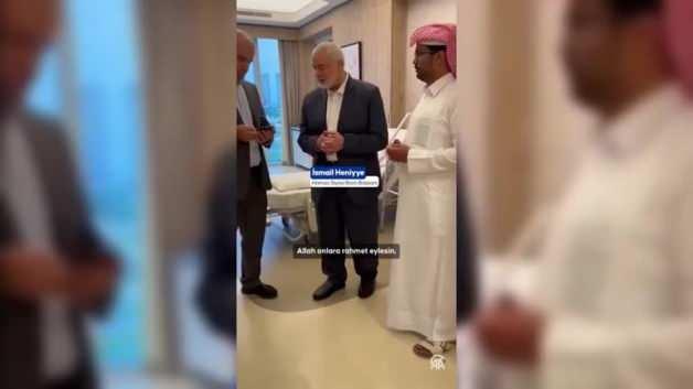 İsmail Heniyye çocuklarının ve torunlarının şehadet haberini böyle aldı