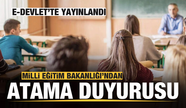 MEB'den 20 bin öğretmen ataması duyurusu: E-Devlet'te yayınlandı Milli Eğitim Bakanlığı (MEB) sözleşmeli öğretmen ataması için adayların sözlü sınav yerlerininin belirlendiğini duyurdu.