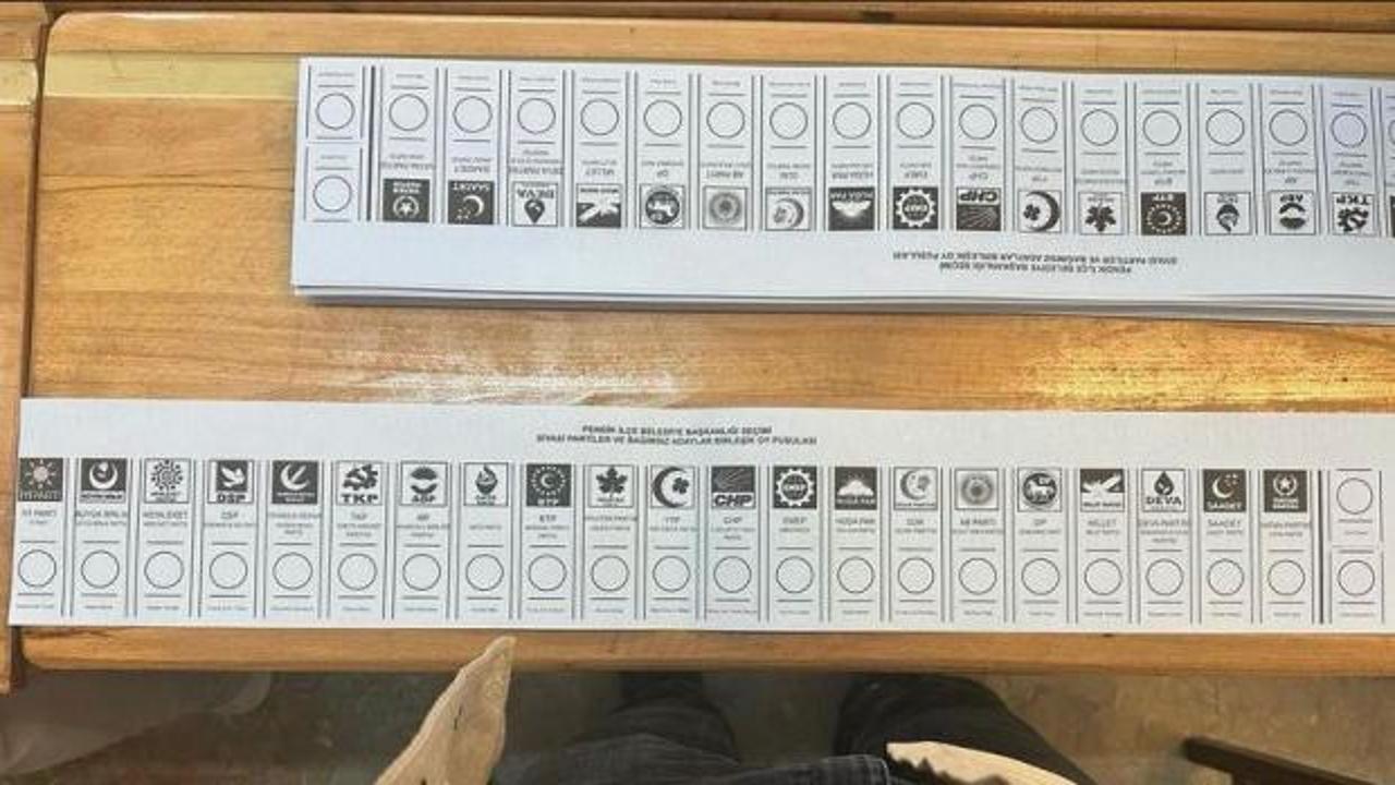 Pendik'te büyük skandal! Oy pusulasında AK Parti'nin bölümünü kesmişler