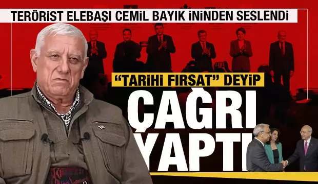 Terörist elebaşı Cemil Bayık 14 Mayıs için 