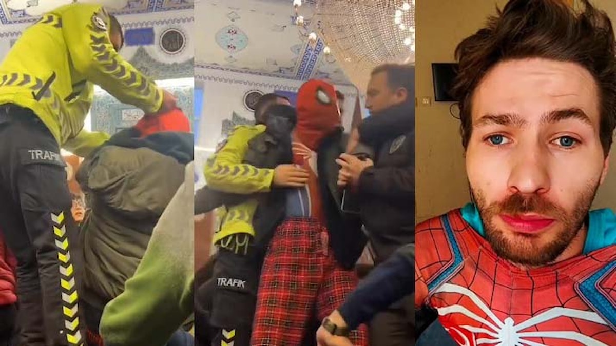 Örümcek Adam'a camide ters kelepçe: Şu an yürüyemiyorum ..