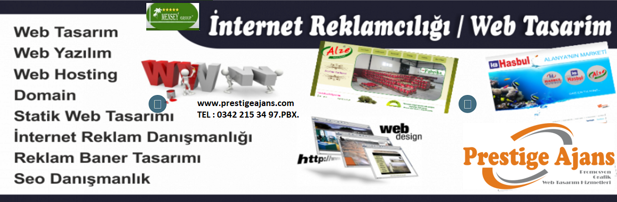 WEB TASARIM PRESTİGE AJANS