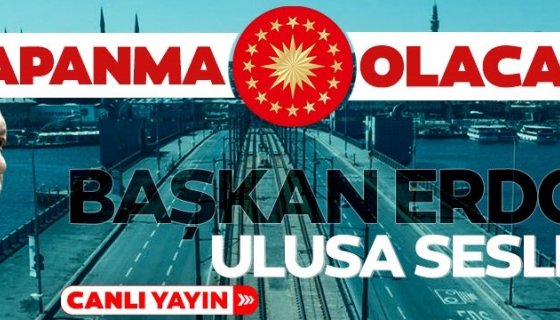 Cumhurbaşkanı acıklama yapıyor